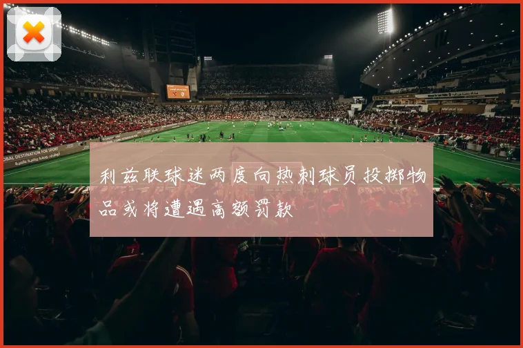 利兹联球迷两度向热刺球员投掷物品或将遭遇高额罚款